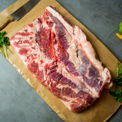 Свинина ребрышки мясные 900 г - купить в Тубинском